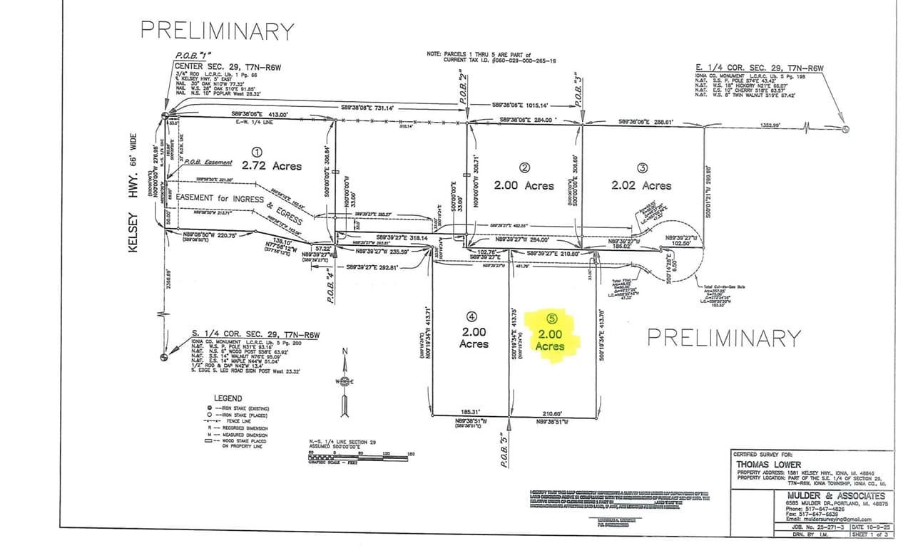 VL Parcel 5 1581 Kelsey Highway